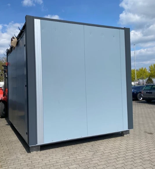 CABINA DA UFFICIO CON AMPIA FINESTRA SCORREVOLE - bungalow autre - C.E.S. Container - photo 4