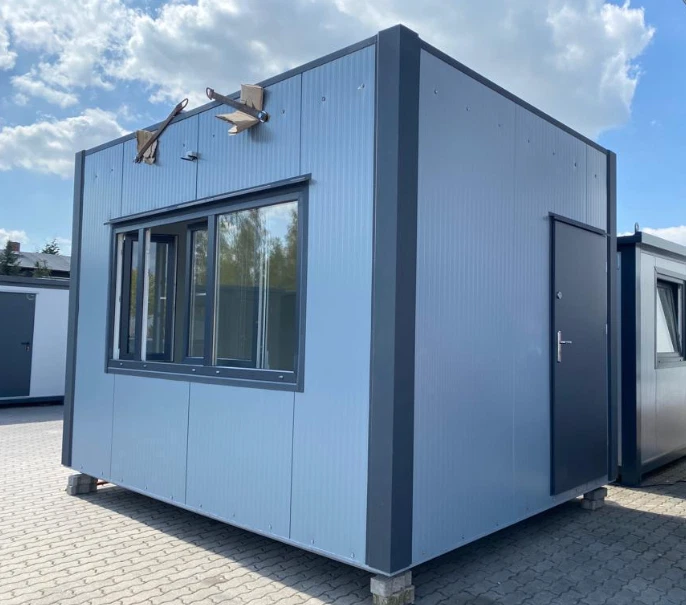 CABINA DA UFFICIO CON AMPIA FINESTRA SCORREVOLE - bungalow autre - C.E.S. Container - photo 5