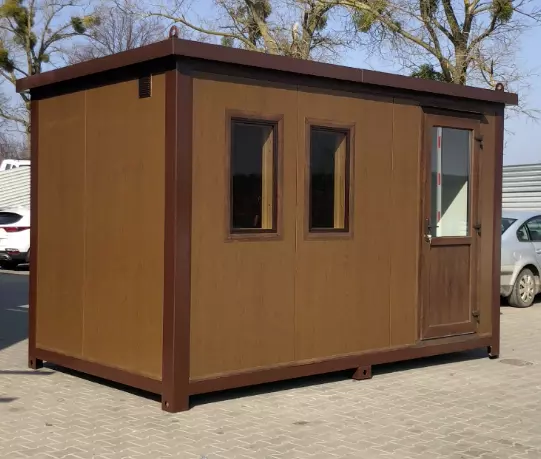 CABINA UFFICIO CONTAINEX BASIC ANTRACITE - bungalow autre - C.E.S. Container - photo 5
