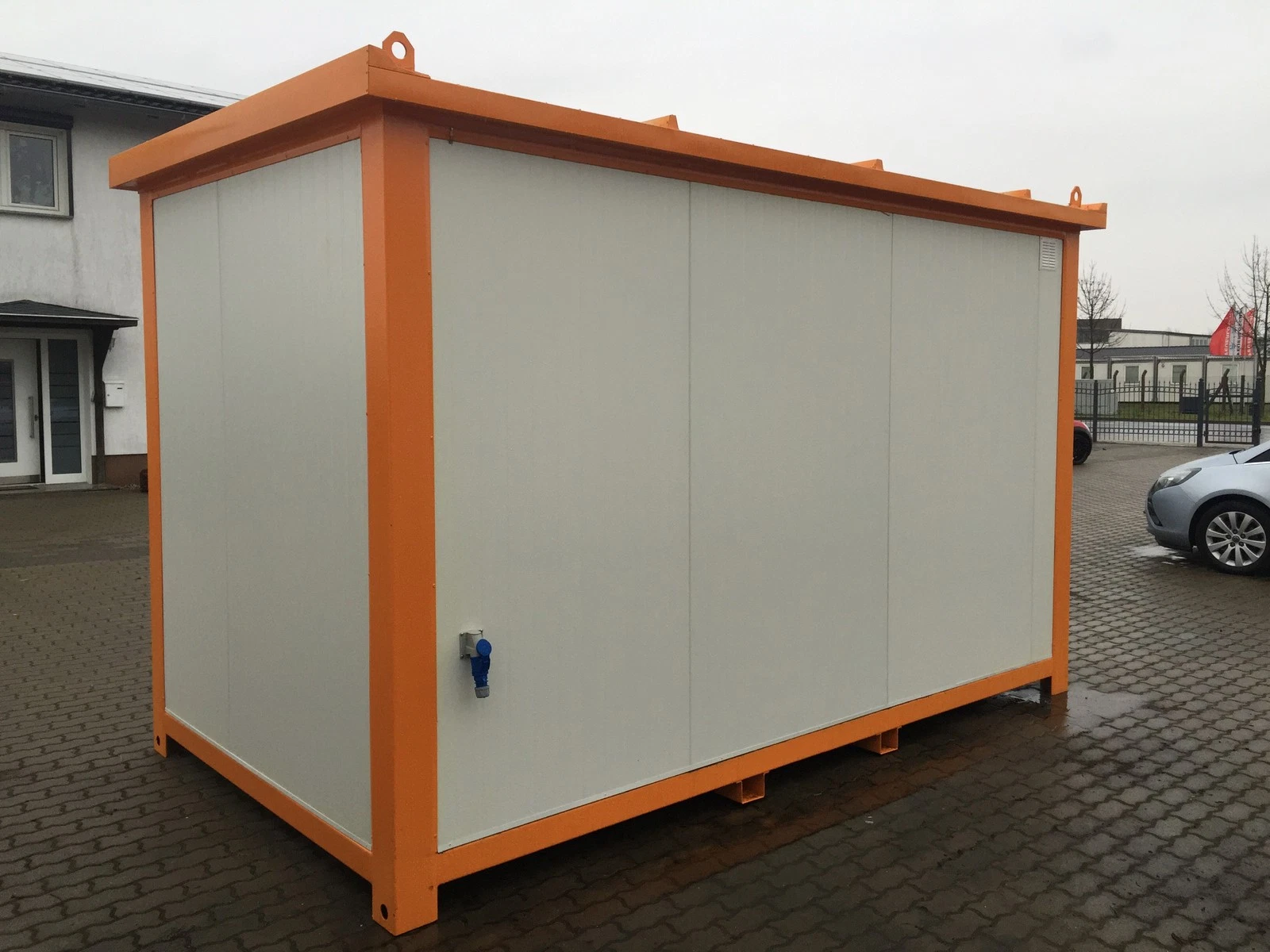 CABINA DA UFFICIO PROTEZIONE DI GUARDIA SICUREZZA - bungalow autre - C.E.S. Container - photo 2