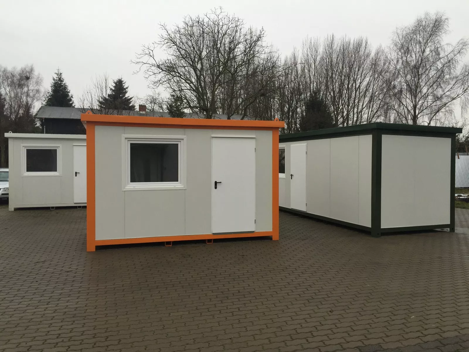 CABINA DA UFFICIO PROTEZIONE DI GUARDIA SICUREZZA - bungalow autre - C.E.S. Container - photo 3