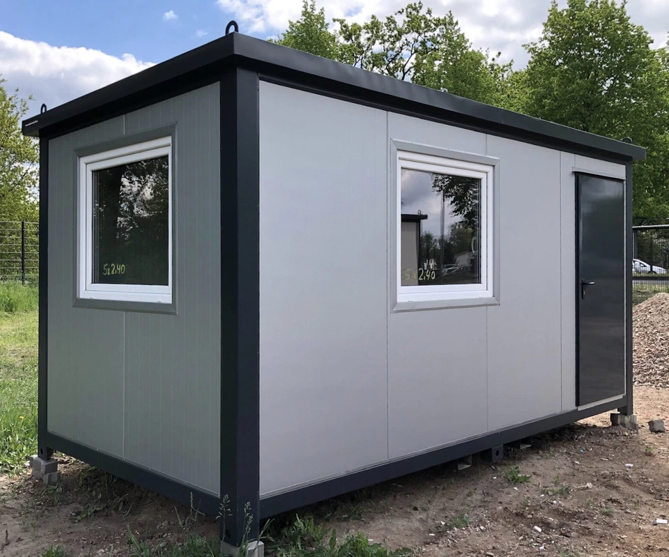 CABINA DA UFFICIO – Cantiere – Base di vita – Uso - bungalow STD - C.E.S. Container - photo 5