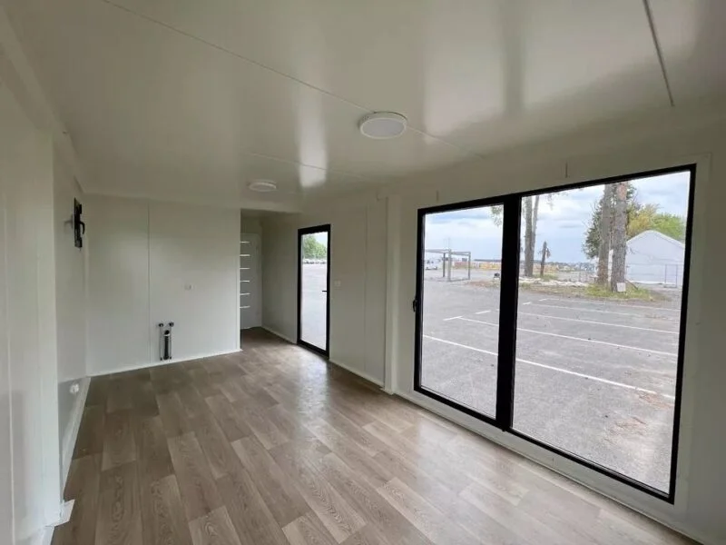 CONTAINER ABITABILE DA 40 FT CAMERA DA LETTO, SOGG - immagini 5