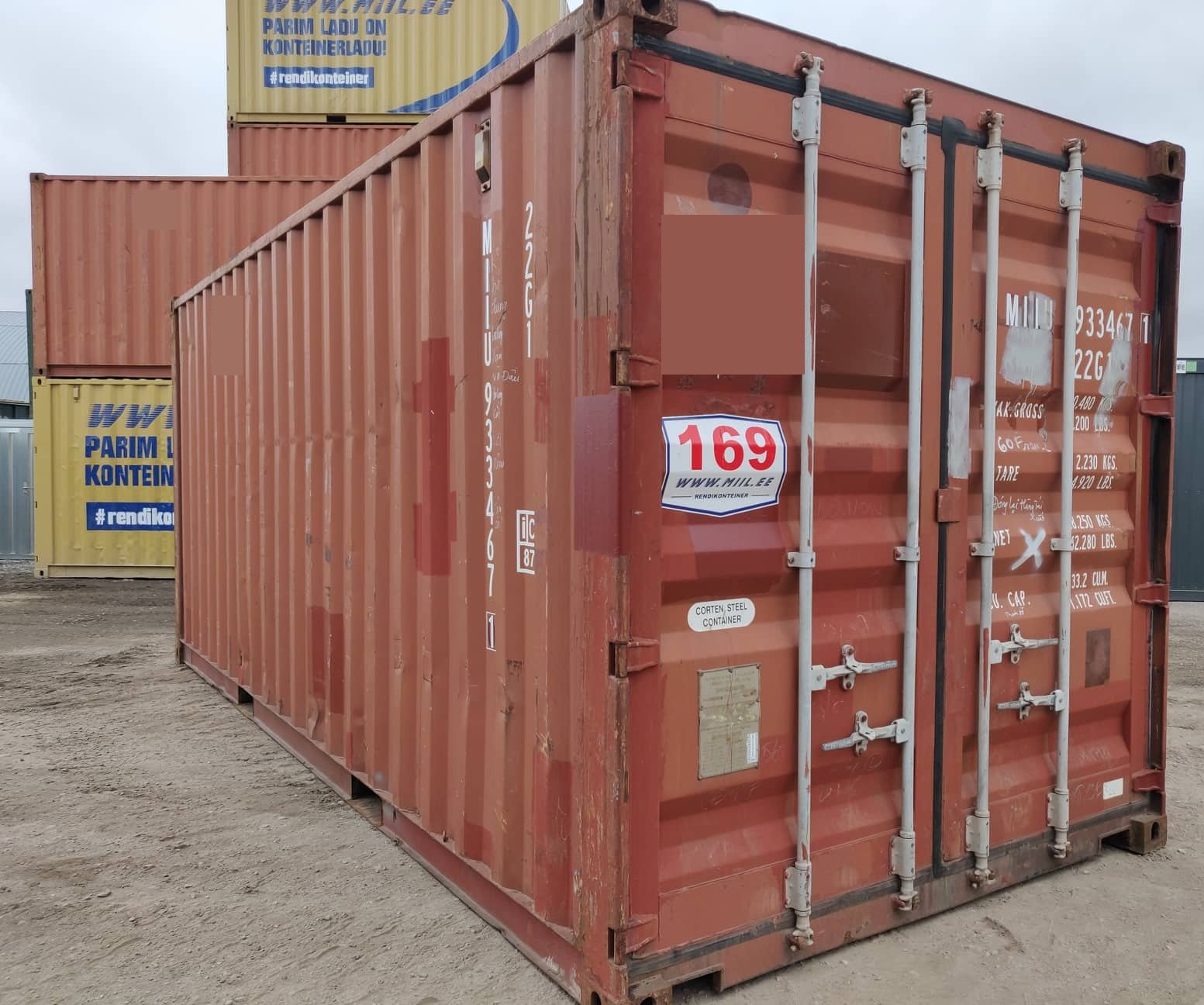 Contenitore a noleggio n. 169 – TARTU