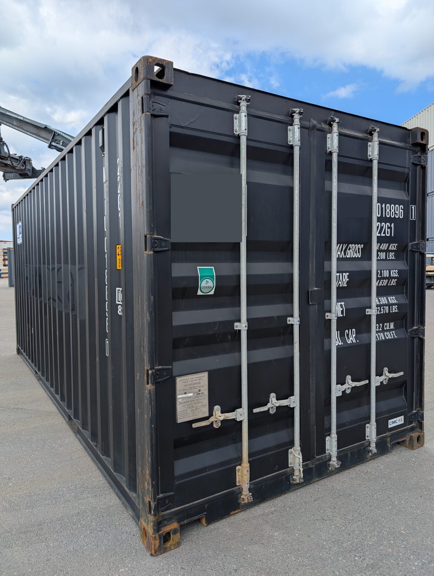 20DC Storage container 0188961 – TALLINN - standard 20 piedi DC - C.E.S. Container - photo 2