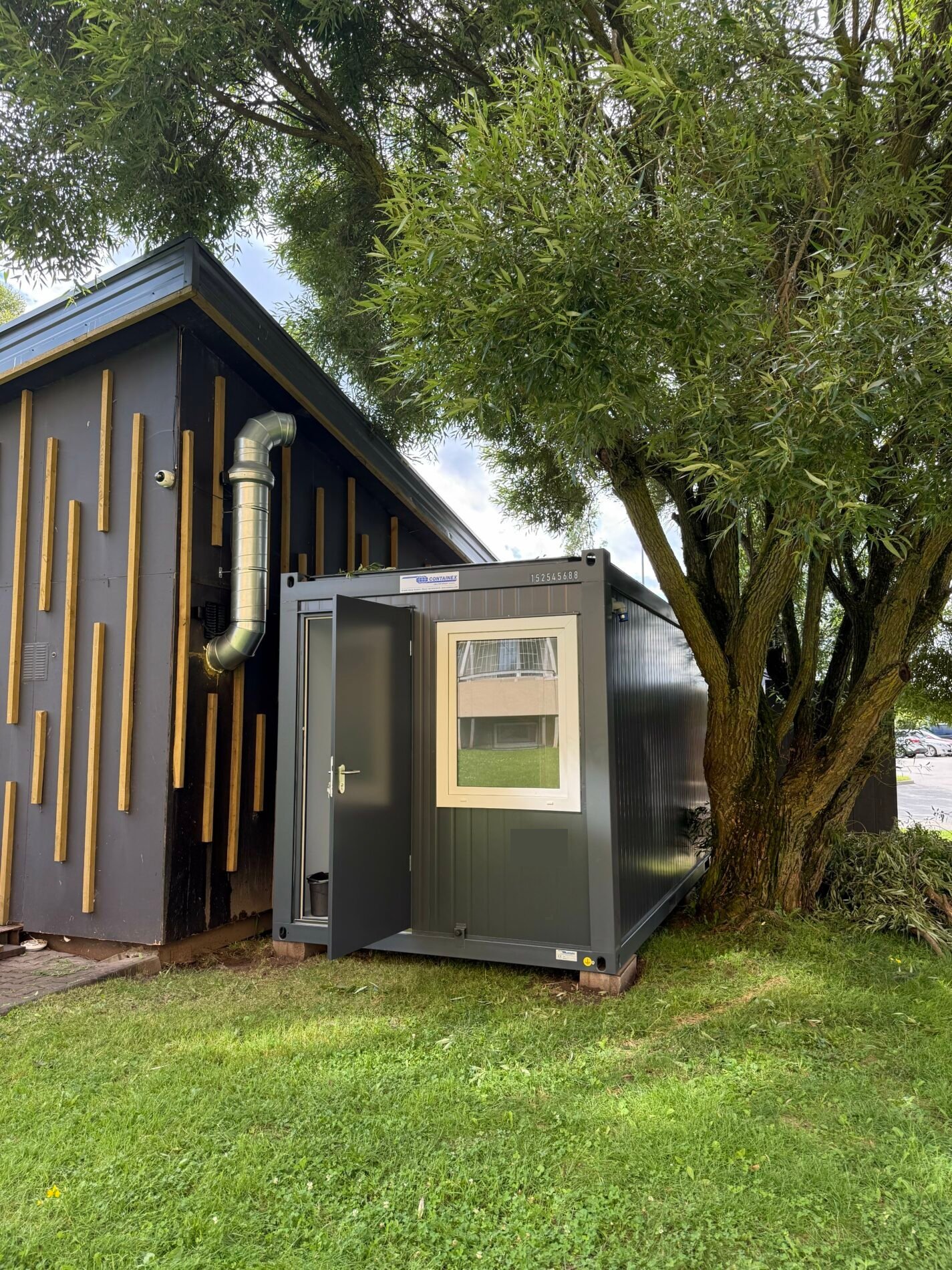 Office Cabin Containex Basic Anthracite – - standard DC - C.E.S. Container - photo 4
