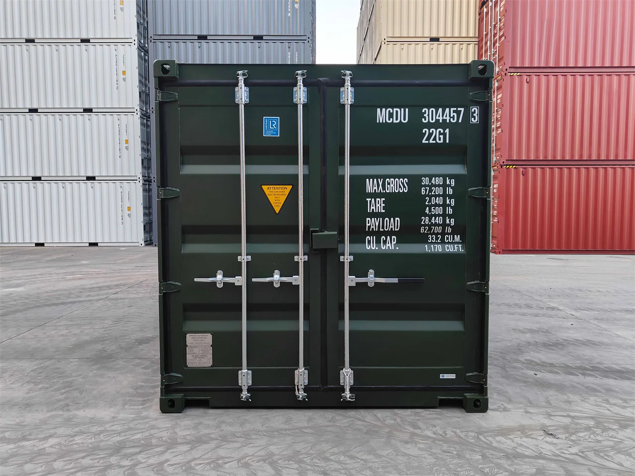 Conteneur de stockage 20DC – TALLINN - standard 20 piedi DC - C.E.S. Container - photo 3