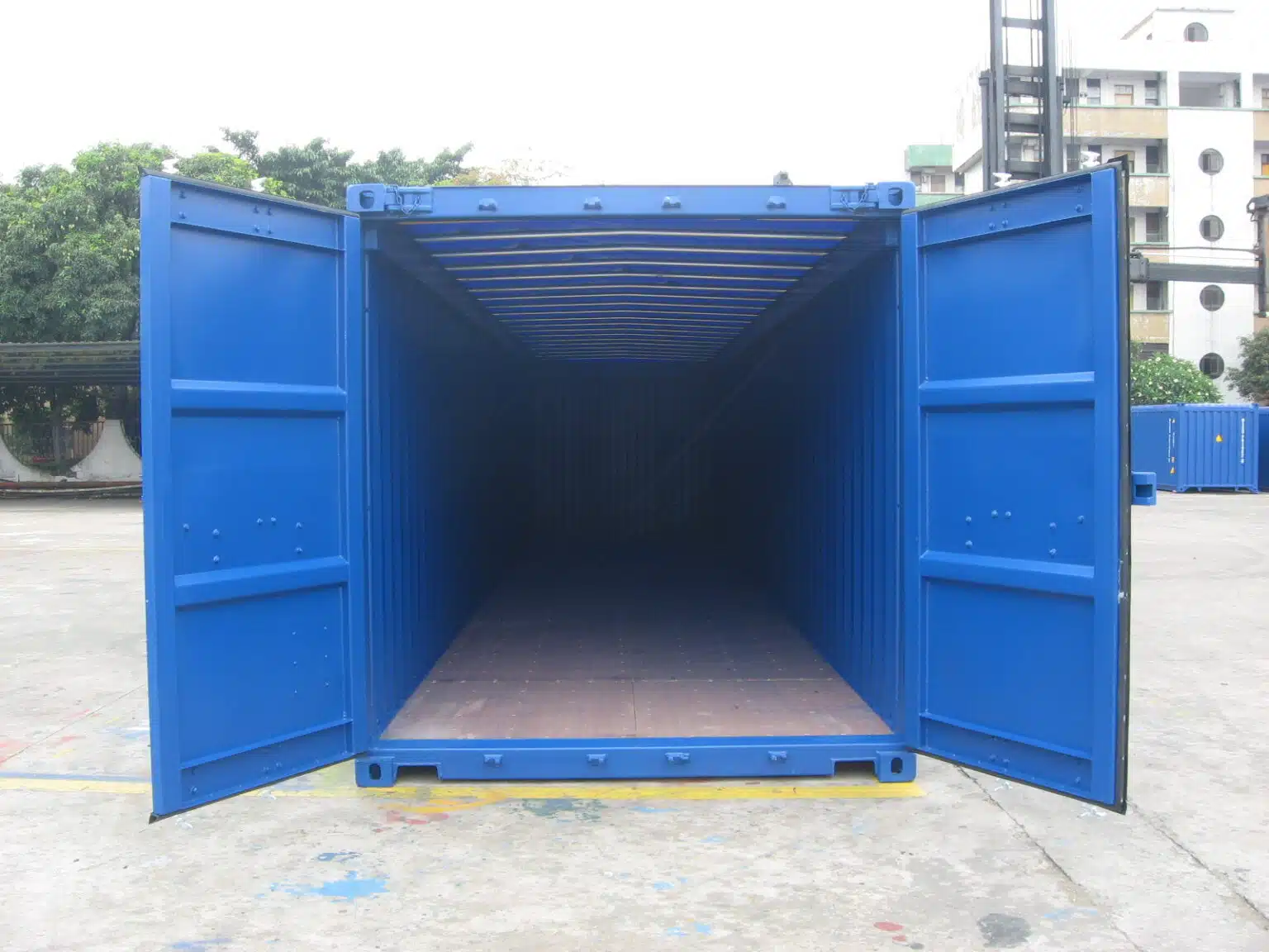 CONTAINER MARITTIMO 40ft Open Top - standard 40 piedi OT - C.E.S. Container - photo 3
