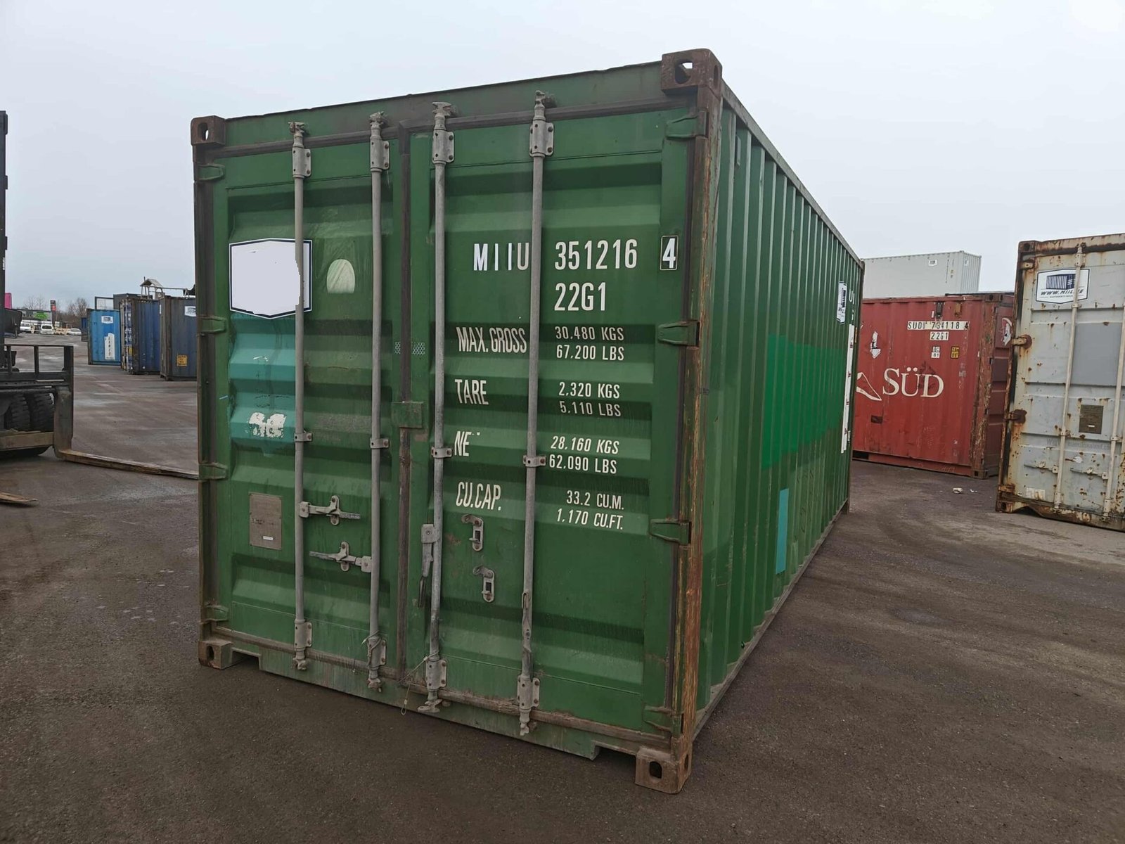 MIIU3512164-20DC - standard 20 piedi DC - C.E.S. Container - photo 5